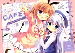 (Mimiket 33) [Come Through (Adumi Kazuki)] Good Quality CAFE (Gochuumon wa Usagi desu ka?) [English] [Doki Fansubs]