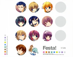 (C73) [QP:Flapper (Ohara Tometa & Sakura Koharu)] Shoujo Byou Festa! Booklet