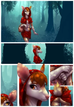 [Celeste] Little Red Riding Deer[Russian][Ongoing][M3skal1n]