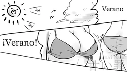 Summer Striptease (one piece) - Spanish