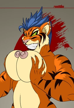 [wegcremington] Tiiger By the Tits