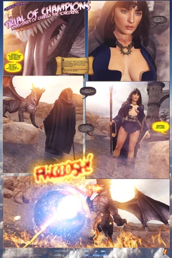 Carey Queen of Escapes The Trial of the Champions WIP