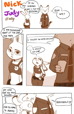 [lupinchopang27] Nick and Judy's the story (Zootopia)