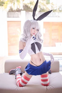 [Aki 亞紀] Kantai Collection - Kashima, Shimakaze suit ver.