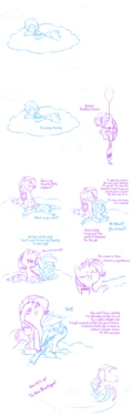 [Raridashdoodles] Rarity Sets Up A Date For Rainbow Dash