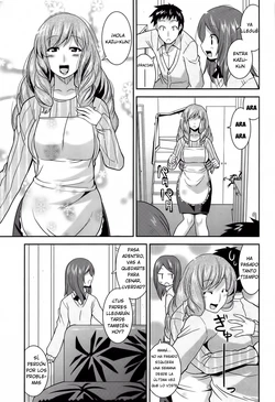 [Utamaro] Osananajimi no Oba-san ga Seiteki Sugiru (Tounyuu) [Spanish] [jhenier13]