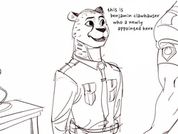 clawhauser’s past (Zootopia)