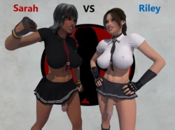 Futafighters Riley VS Sarah ongoing