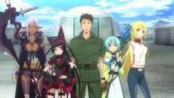 Gate jieitai kanochi nite kaku tatakaeri 2nd Season Screenshots