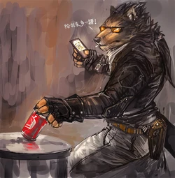 [cheetahpaws] biker wolf