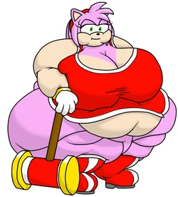 [Guyfuy] Bigger Amy + Revenge Best Served Fat (Sonic The Hedgehog)