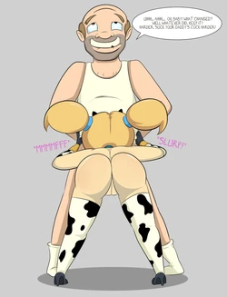 [monkeycheese]  Turbo Slut Molly and Daddy - Complete -  Plus Extras