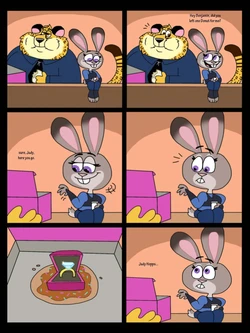 [cookie lovey] The Proposal at Break (Zootopia)