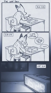 [Mead] Judy is dead AU 4 - The last day (Zootopia)