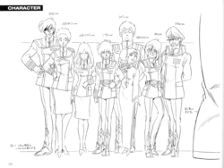 Super Dimension Fortress Macross Animation Reference Materials Settei