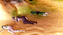 Xera vs the Hero from the ruined future