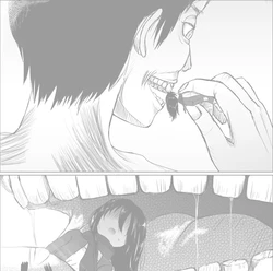 [aki99] 捕食注意 (Shingeki no Kyojin)