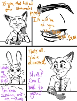 [progressoftomorrow] What's Up With Nick? (Zootopia)