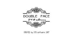 [DTB Software] DOUBLE FACE (OldDoujinGame 1987)