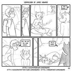 [James Howard] Commission for Readasaurous (Digimon Tamers)