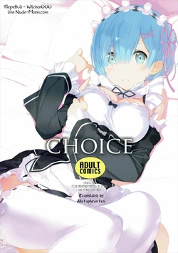 (C90) [Hapoi-Dokoro (Okazaki Takeshi)] CHOICE (Re:Zero kara Hajimeru Isekai Seikatsu) [Russian] [Witcher000]