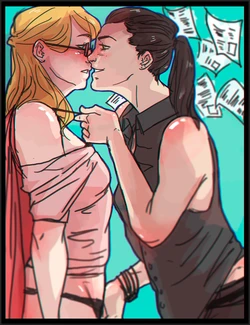 [BadAssPANTieStalker] Lena x Kara (Supergirl)[汉化 By 灵灵君]