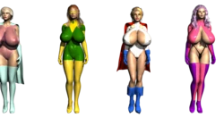 Legion of SuperHeroines (xXx)