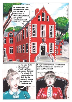 The Red Castle (Le Chateau Rouge) Femdom comic
