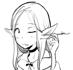 [Dibi] Marcille ga Chilchack ni Mimikaki Shiteageru Manga (Dungeon Meshi) [English] [OniMako]