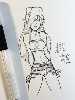 Callmepo - Short Shorts + Virgin Killer Sweater