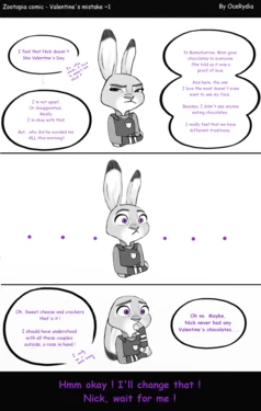 [Ocerydia] Valentine's Mistake (Zootopia)
