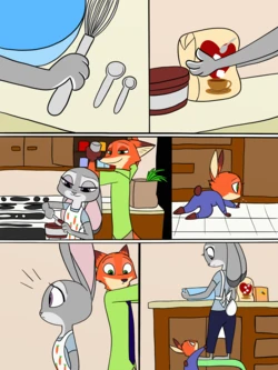 [Diana (Skeletonguys-and-ragdolls)] The Violet Diaries - Cooking Fiasco (Zootopia)