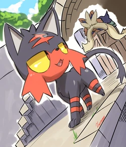 [Tamanosuke] メレメレ島の風来坊ニャビー (Pokemon)