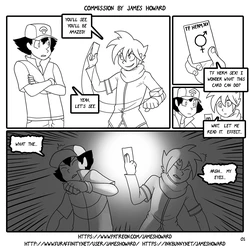 [James Howard] Commission for Samoht (Pokemon)