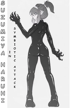 Symbiotic Attack in Haruhi Suzumiya (The Melancholy of Haruhi Suzumiya, Spider-Man)