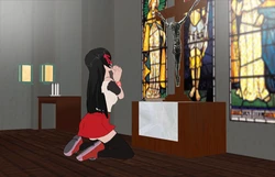 [夜空さくら] Repent by Serving as a Statue