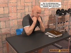 Raunchy School - Coach shows student's mom new dumbbell techniques