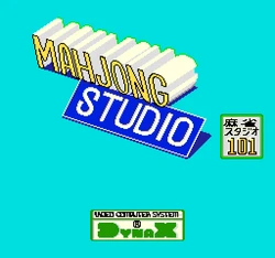 [Dynax] Mahjong Studio 101 (1988) (Arcade)