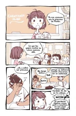 [Svetlana Chmakova] Show & Tell / The Princess of Pluto | Princesa de Plutón [Spanish] {Ongomarrano}