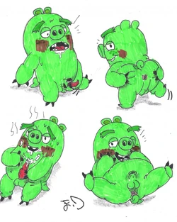 Bad piggie (angry birds)