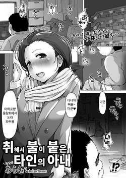 [Arakure] Yotte Hi ni Hairu Tanin no Tsuma | 취해서 불이 붙은 타인의 아내 (COMIC Megastore Alpha 2014-08) [Korean] [Digital]