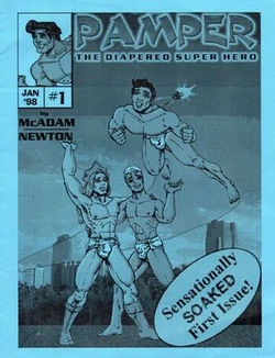 pamper the diapered superhero