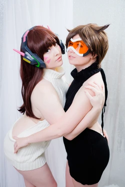 Overwatch VKS - Tracer & DVA - Usatame & Foxy