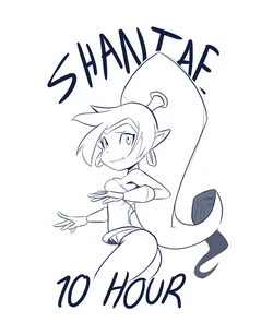 [Polyle] Commission - Shantae 10 Hour (Shantae)