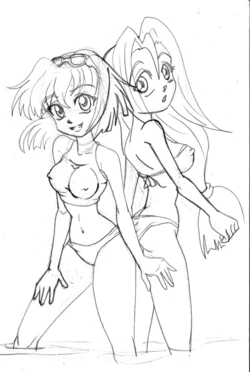 devianart artist leztat, scanned scraps