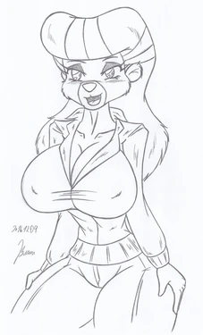 Rebecca Cunningham _ Tale Spin_ My miny Sketches work_2