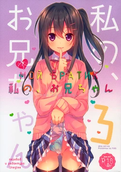 (COMIC1☆10) [TIES (Takei Ooki)] Watashi no, Onii-chan 3 | Мой Братик 3 [Russian] [Uneglee]