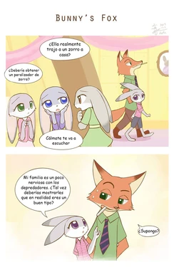 [Howxu] A bunny's Fox (Zootopia)(spanish)