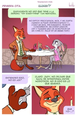 [ArtBirchly] First Date (Zootopia) (Spanish) [Landsec]