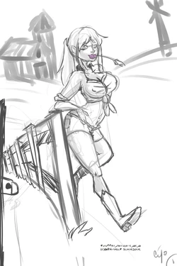 [CyoCyo] Blacksock Cowgirl (full)